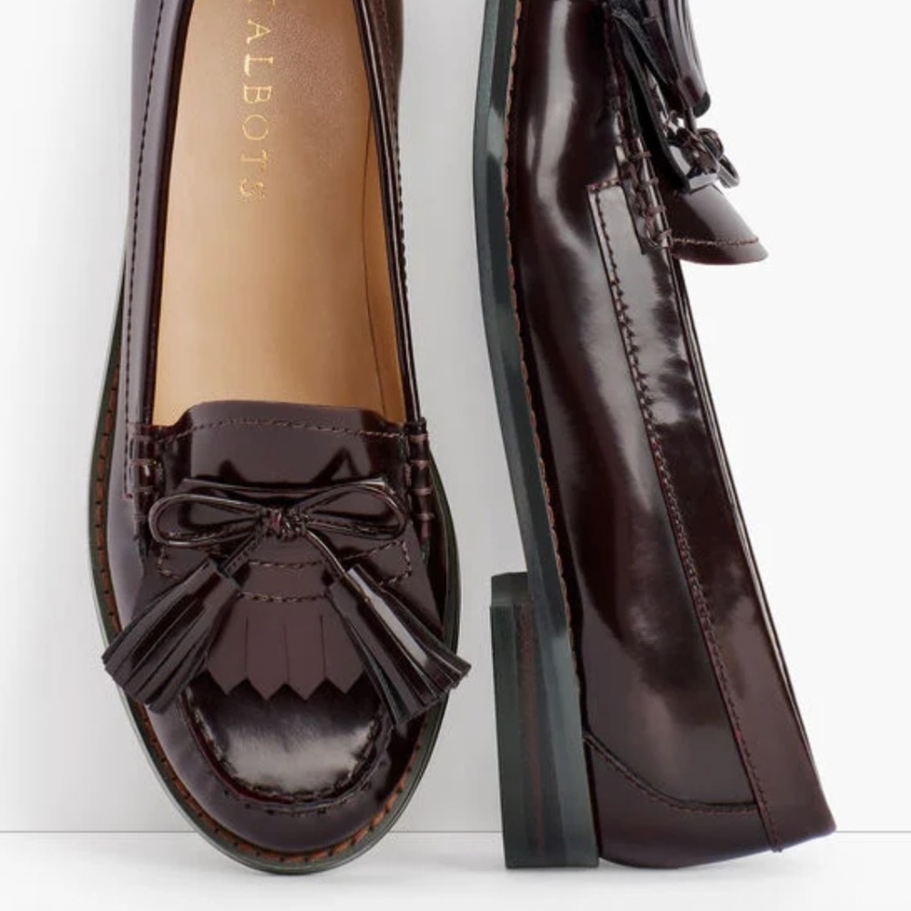 Black Tassel Loafers